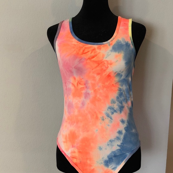 Zenana Outfitters Tops - Zenana Outfitters Tie-Dye Bodysuit - NWT